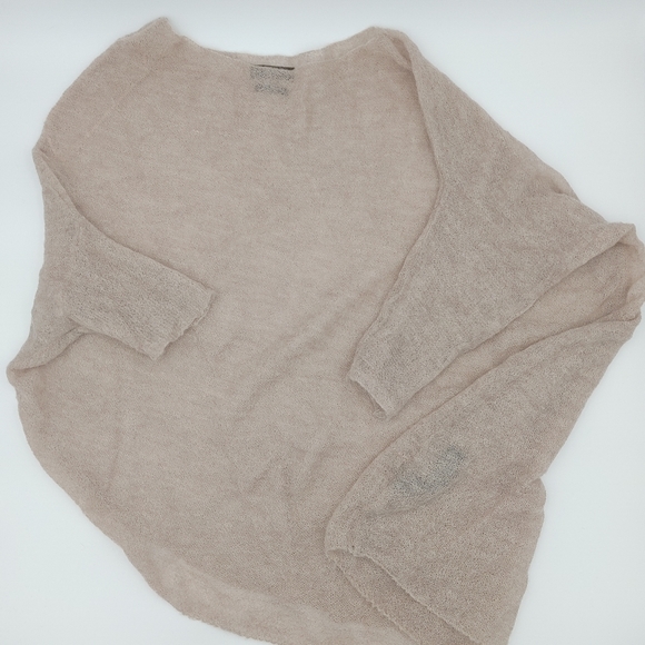 Zara Sweaters - Zara Knit alpaca blend asymmetrical sweater size M
